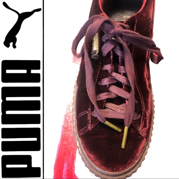 Fenty / Puma Creepers / Size 10 / Burgandy - Picture 4 of 14